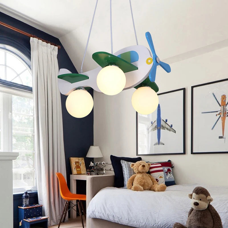 suspension led pour chambre d'enfant et salon - vue 4 sur 9