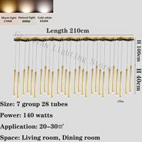 lustre led post-moderne décoration de luxe lampes nordiques géométriques