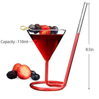Verre cocktail créatif animaux décoratifs original soirée