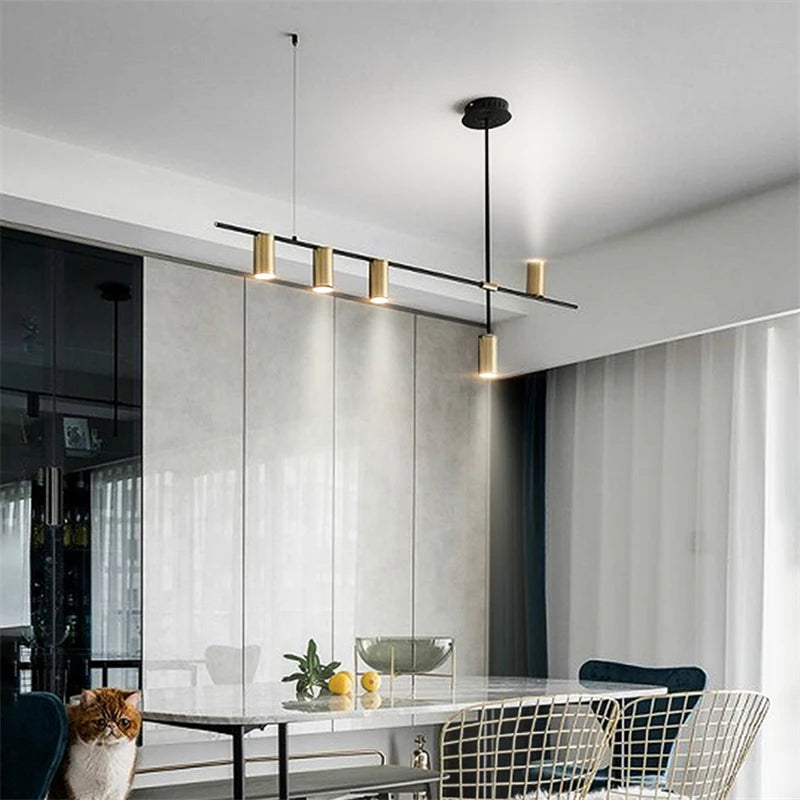 lustre simple led moderne pour café restaurant