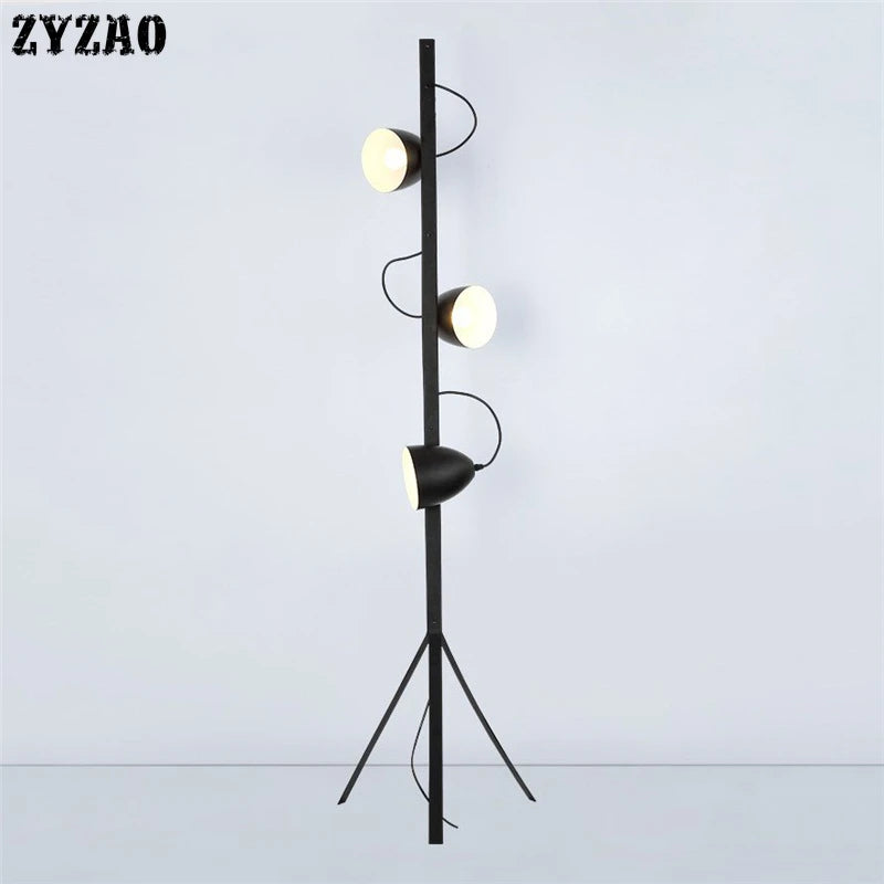 lampadaire nordique design créatif en fer pour intérieur - vue 2 sur 7