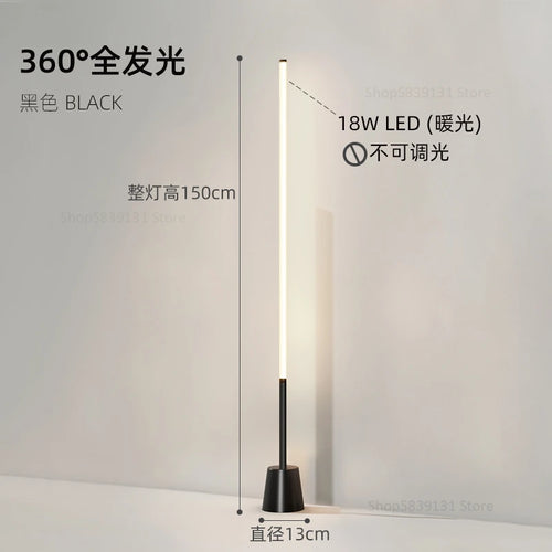 Modern nordic minimalist 360-degree super bright floor lamp - vue 13 sur 14