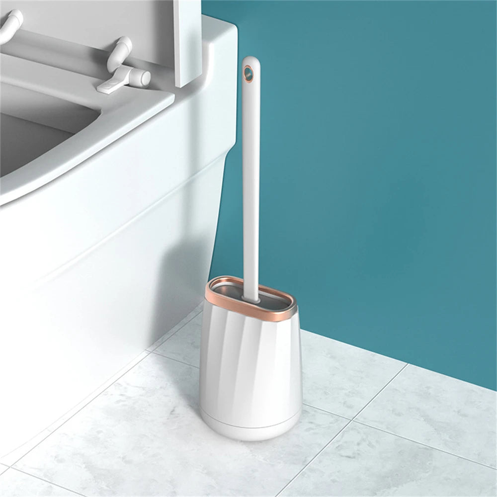 ensemble de brosses de toilette légères et durables pour salle de bain - vue 7 sur 9