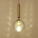 lustre moderne en verre pour bar restaurant et décoration intérieure