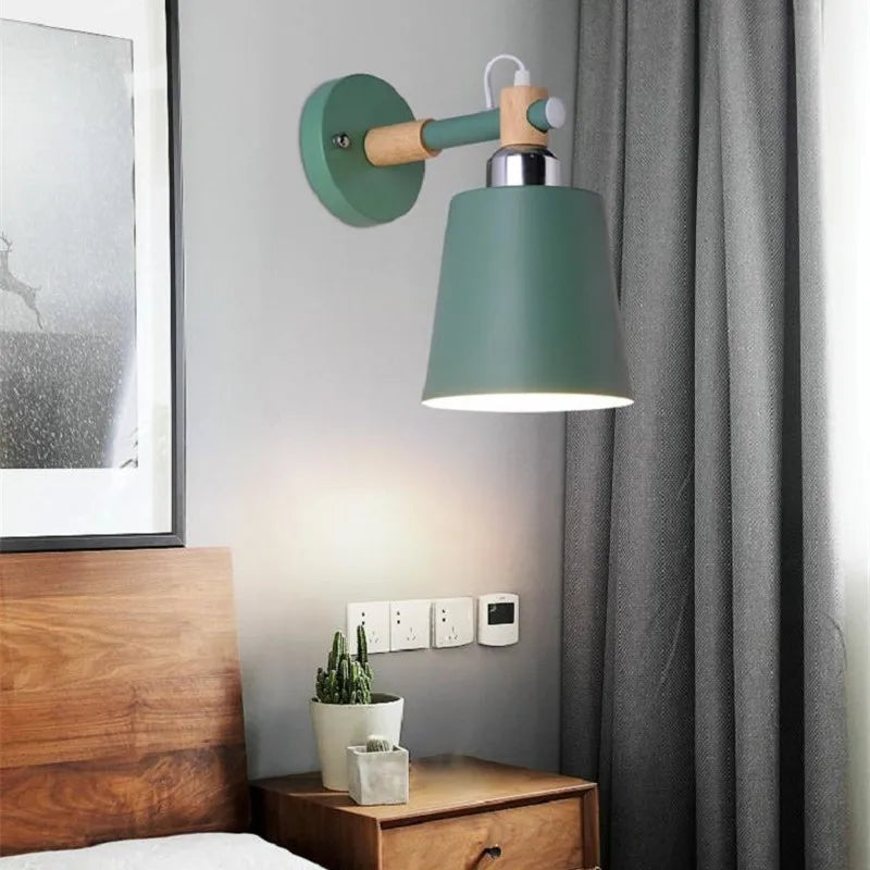 applique murale macaron design moderne pour led luminaires décor luminaria - vue 4 sur 9