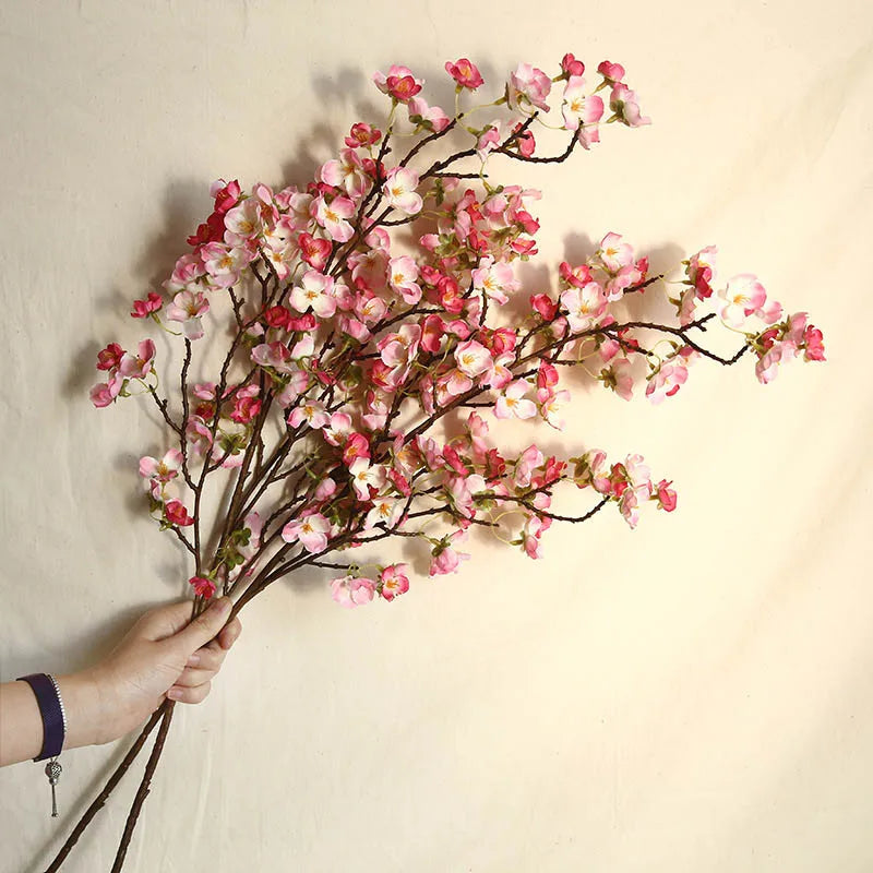 fleurs de cerisier artificielles bouquet de mariage décoration intérieure - vue 5 sur 10