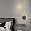 Modern minimalist nordic style double head chandelier