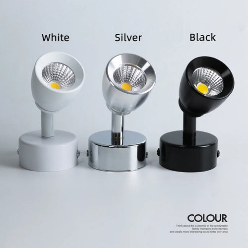 led downlight réglable spot lumière surface lampe intérieur led