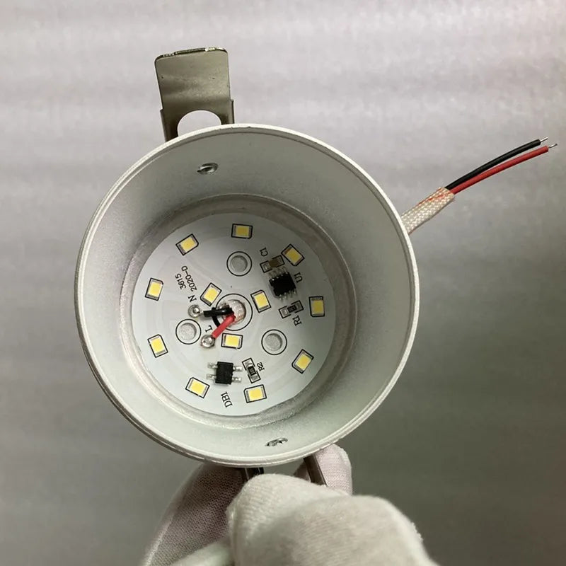 spot led encastrable en cristal pour éclairage intérieur - vue 5 sur 14