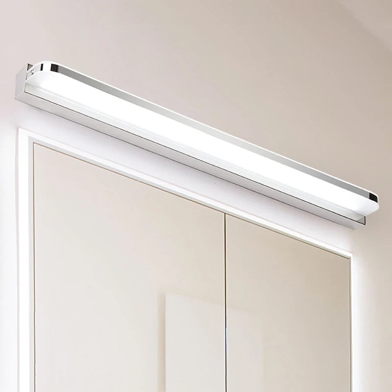 applique murale led en acier inoxydable pour salle de bain - vue 3 sur 6