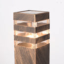 Outdoor aluminium LED lamp for garden and gate lighting