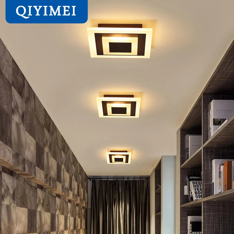 plafonnier led moderne éclairage maison luminaire décoratif - vue 6 sur 15