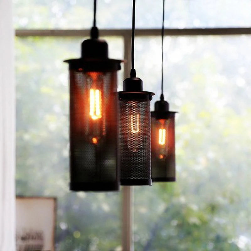 suspension industrielle à led pour décoration intérieure moderne - vue 8 sur 7