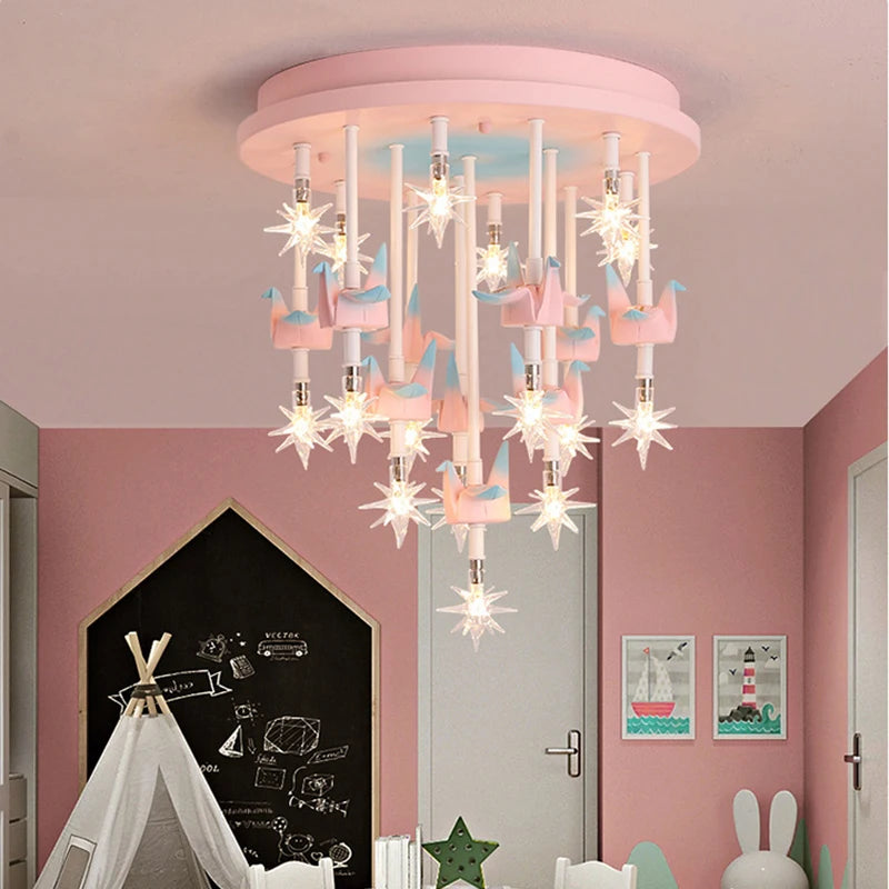 suspension lumineuse enfantine pour chambre à coucher amusante - vue 5 sur 10