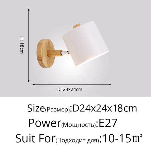 Led wall light for minimalist european interior decor - vue 19 sur 22