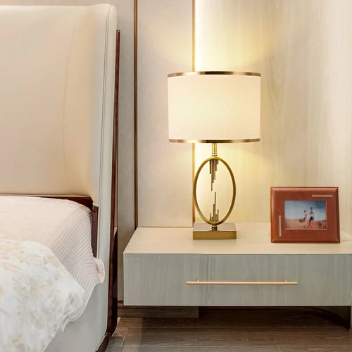 Postmodern Nordic minimalist luxury table lamp - vue 3 sur 12