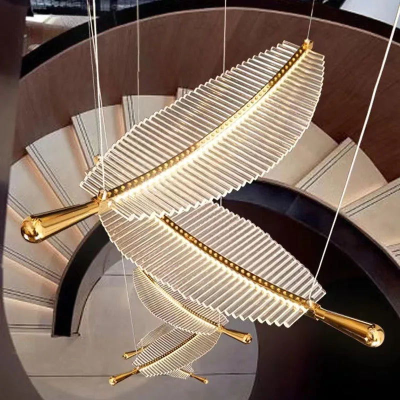suspension élégante pour escalier et espaces modernes - vue 4 sur 6