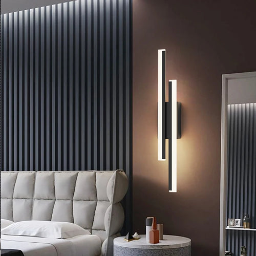 Minimalist nordic LED wall lamp creative atmosphere