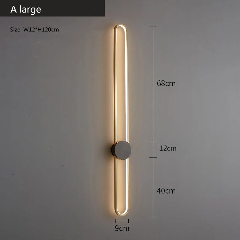 Applique murale moderne de luxe en cuivre - vue 9 sur 12