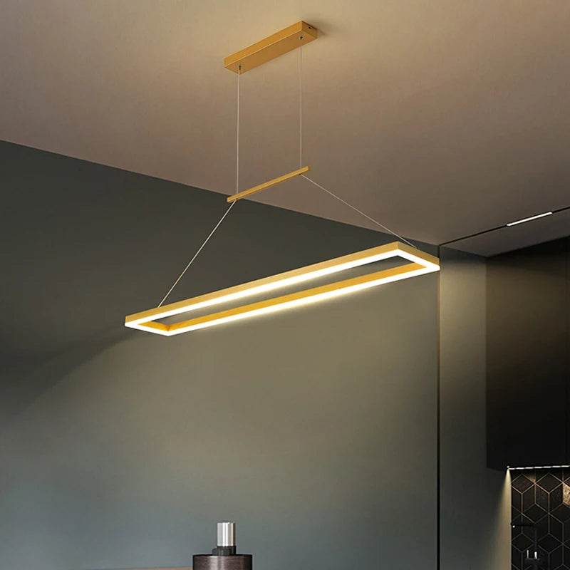 Modern nordic minimalist chandelier for interior and bar - vue 6 sur 10