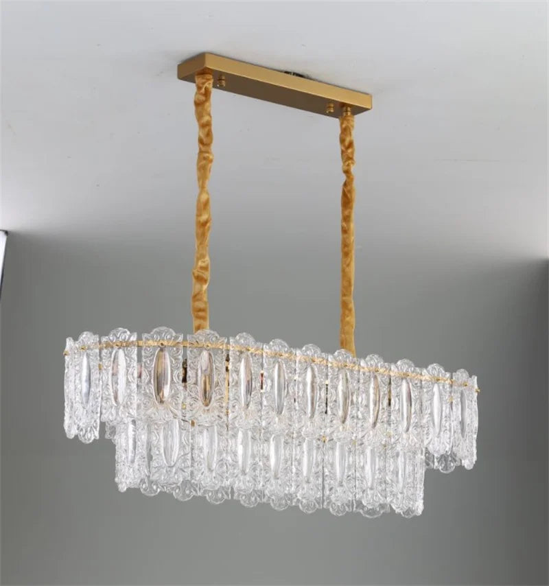 lustre rond en verre artistique pour intérieur moderne - vue 3 sur 15