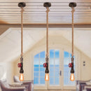 suspension vintage loft industriel fer tuyau d'eau led pour bar restaurant