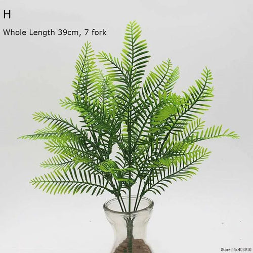plante artificielle 7 branches pour décoration mariage et Noël - vue 11 sur 21