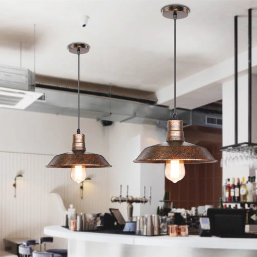 suspension vintage industrielle lustre loft rétro nordique