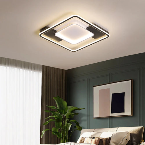 LED ceiling light for minimalist luxury interior atmosphere - vue 3 sur 16