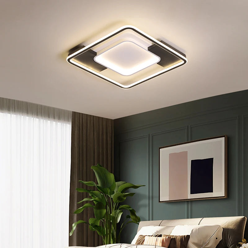 LED ceiling light for minimalist luxury interior atmosphere - vue 3 sur 16