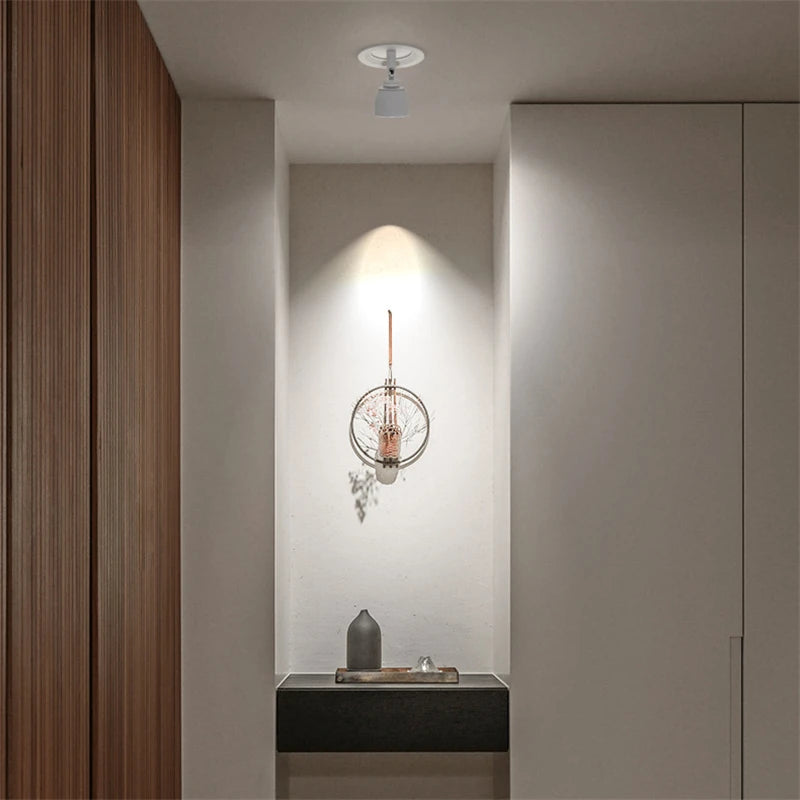 plafonnier led moderne à angle réglable pour cuisine