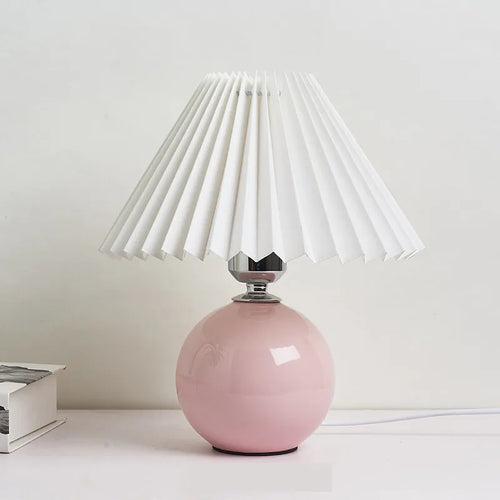 Lampe de table plissée coréenne - vue 19 sur 25