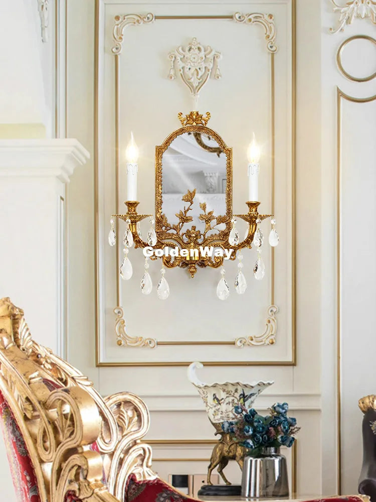applique murale led en cuivre design moderne idéal pour décoration intérieure - vue 5 sur 6