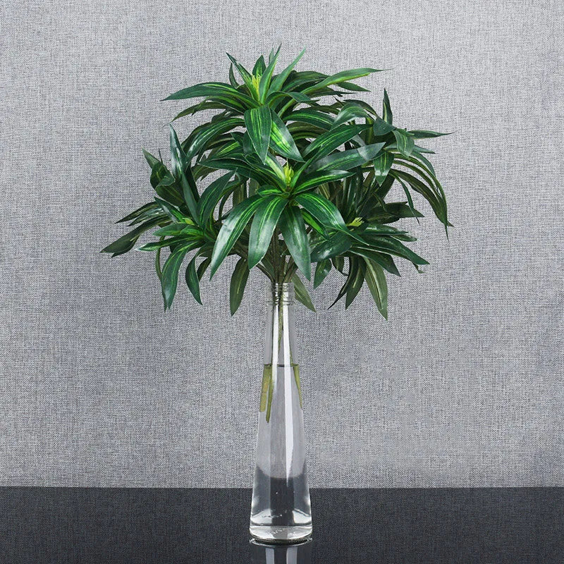 plante artificielle monstera en bambou pour décoration intérieure - vue 2 sur 9
