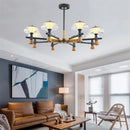 Nordic luxury jellyfish LED chandelier modern minimalist lighting