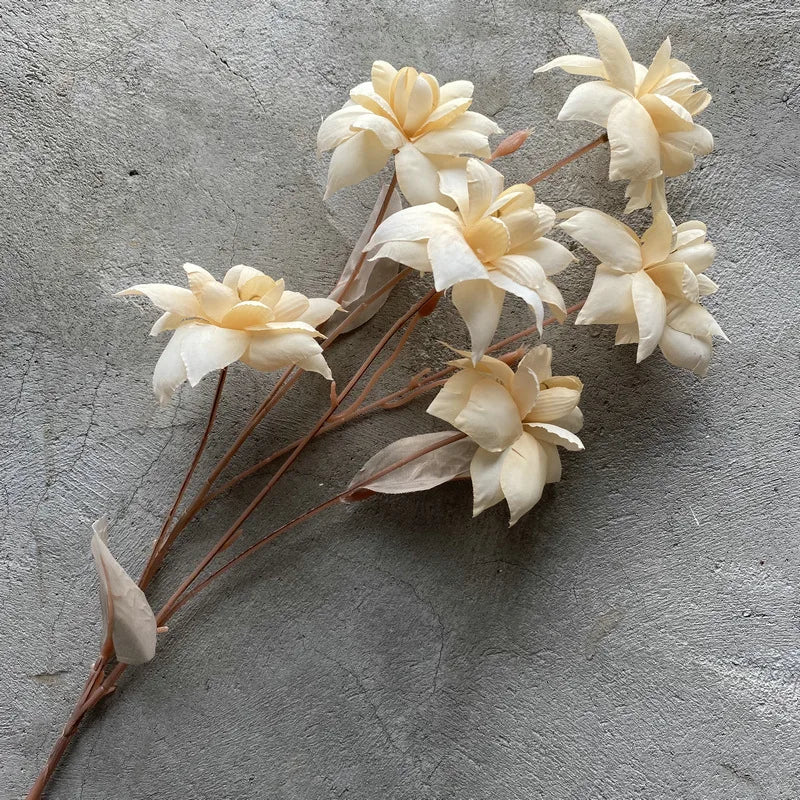 fleurs artificielles en tissu décoratives pour mariage et événements - vue 7 sur 14