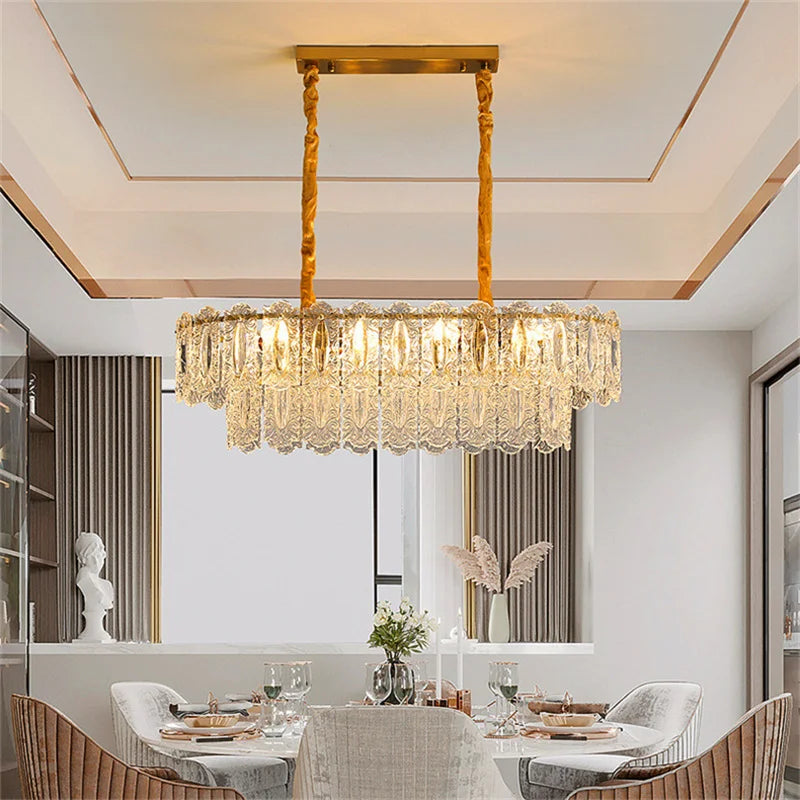 lustre rond en verre artistique pour intérieur moderne - vue 4 sur 15