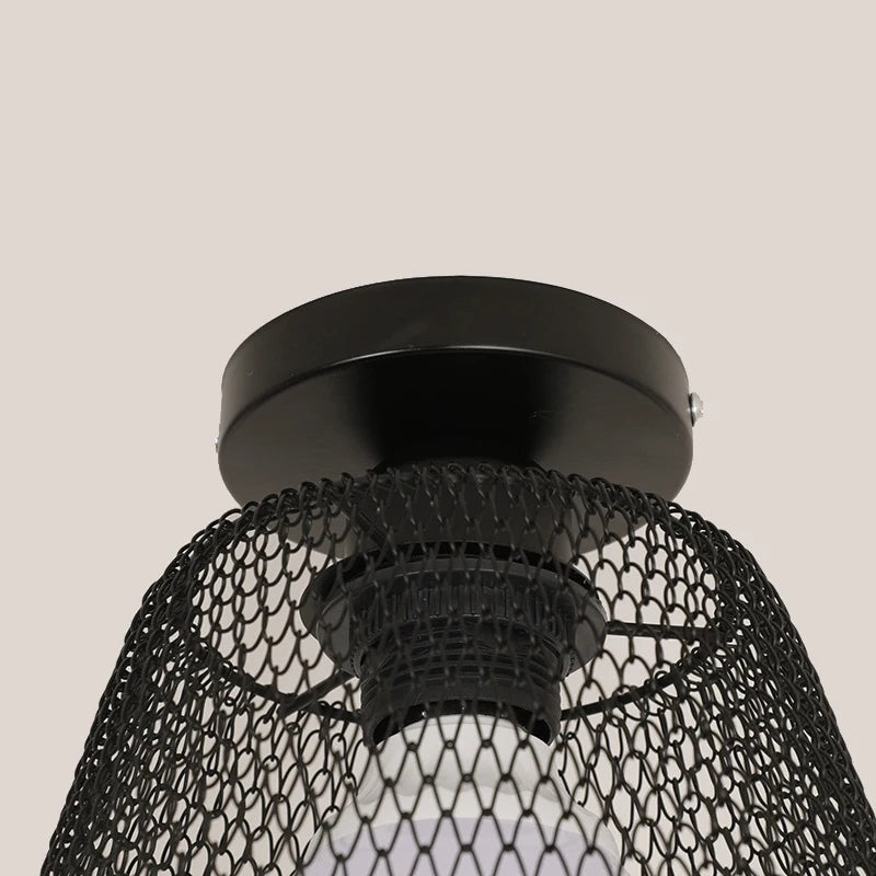 plafonnier en métal déformable pour éclairage décoratif intérieur - vue 6 sur 6