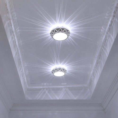Plafonnier LED moderne simplicité 5W 12W - vue 4 sur 18