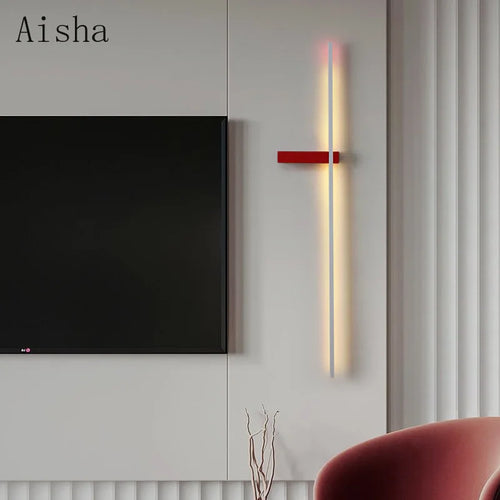 Minimalist nordic creative iron decorative wall light - vue 4 sur 15