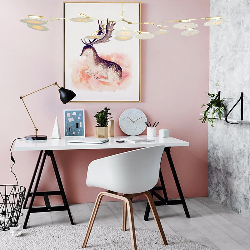Nordic postmodern designer chandelier - vue 5 sur 6