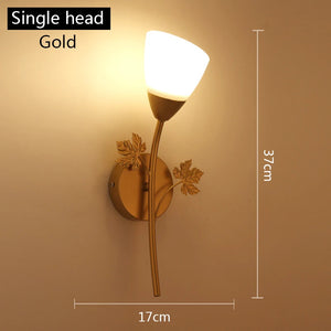Modern LED wall lamp for reading and home decor