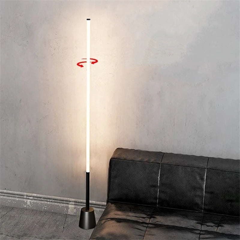 lampadaire nordique moderne minimaliste super lumineux à 360 degrés