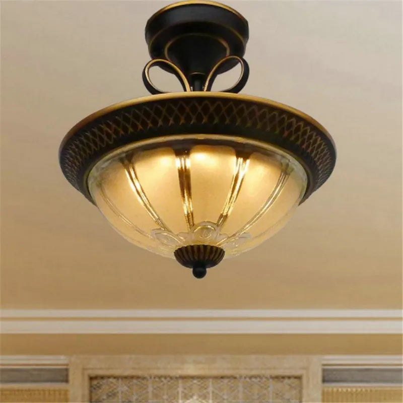 plafonnier led vintage design pour intérieur moderne et élégant - vue 7 sur 10