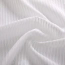 Voilage tulle rayé style art deco europeen