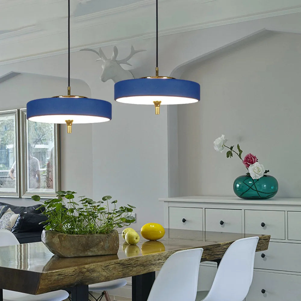 suspension nordic revolve lustre led métal moderne pour restaurant et bar - vue 3 sur 9