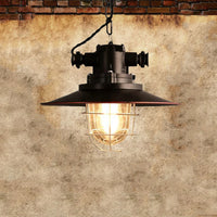 Américain rétro Loft suspension Vintage lustre fer café Pub étude bureau Restaurant salle à manger cuisine éclairage lampes
