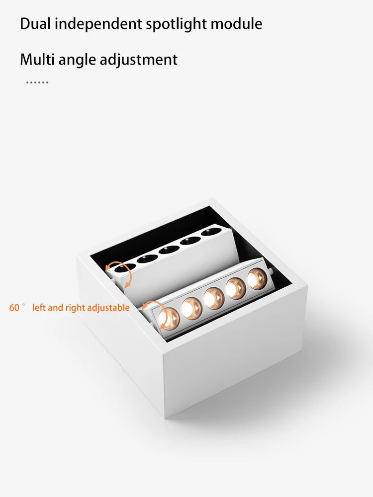 led spots monté en surface angle réglable pour éclairage intérieur - vue 4 sur 7