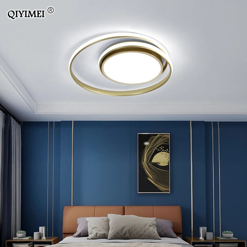 plafonnier moderne à led surface montée déco - vue 5 sur 16