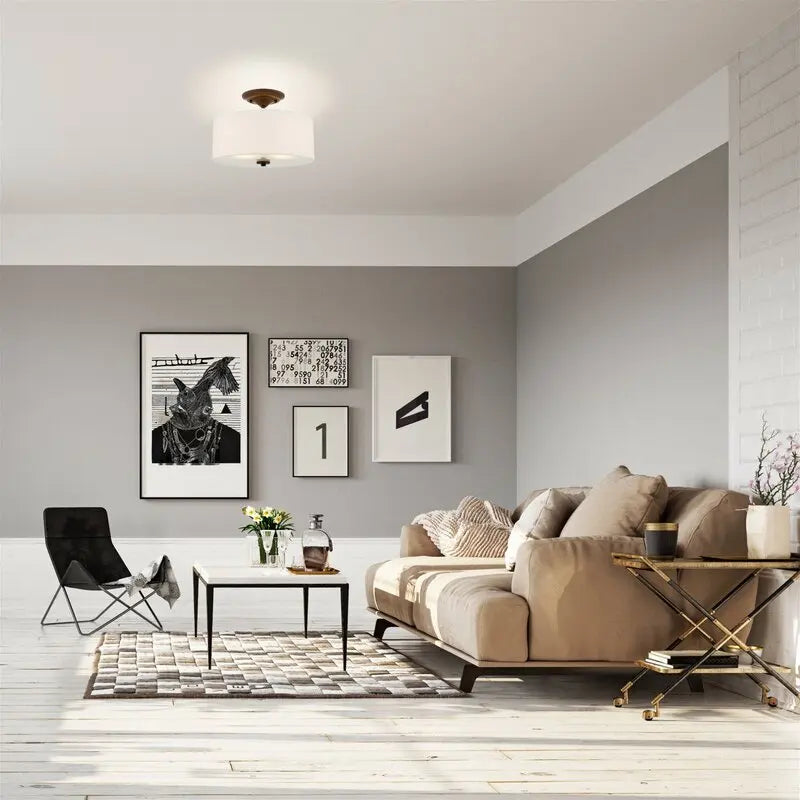 plafonnier led nordique pour un éclairage moderne et élégant - vue 7 sur 6